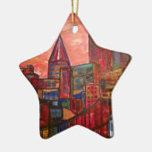 Pittsburgh Keramisch Ornament (Links)