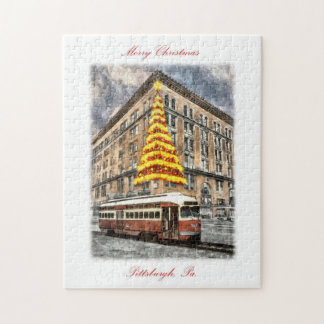 "Pittsburgh kerstherinneringen" Puzzle Legpuzzel