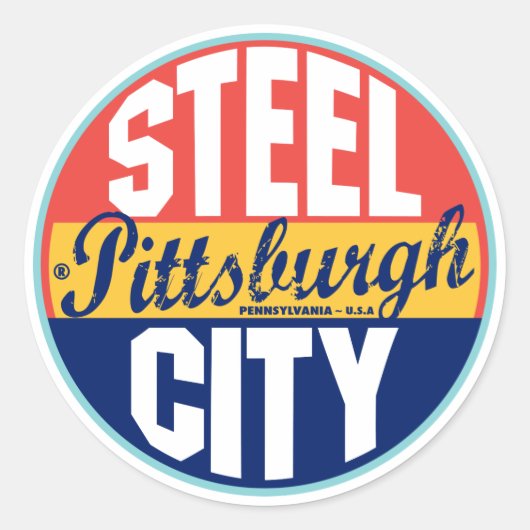 Pittsburgh - label (Voorkant)