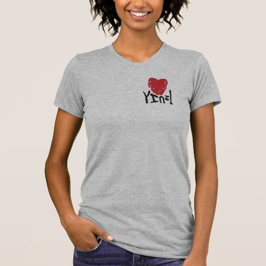 PITTSBURGH LUV YINZ T-SHIRT (Voorkant)