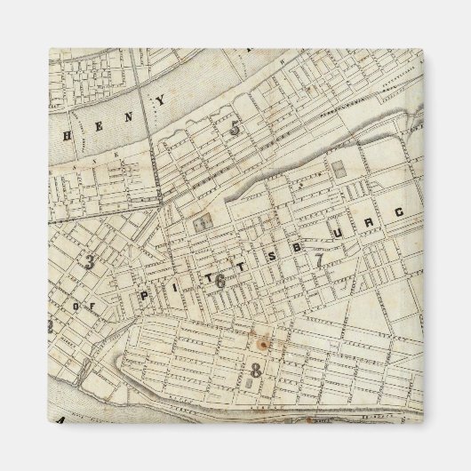 Pittsburgh Magneet (Voorkant)