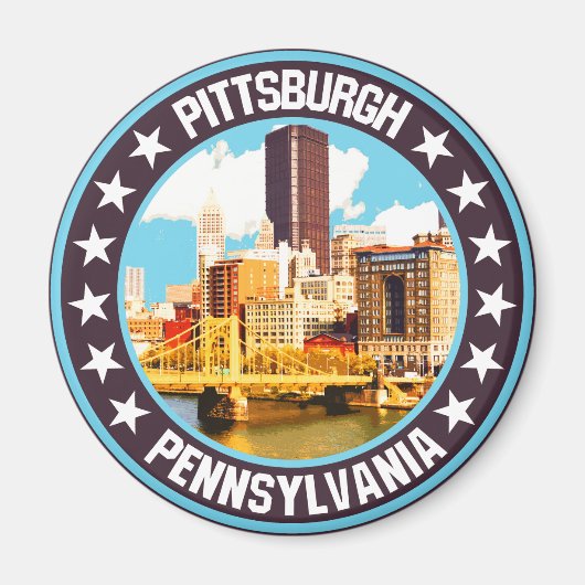 Pittsburgh Magneet (Voorkant)