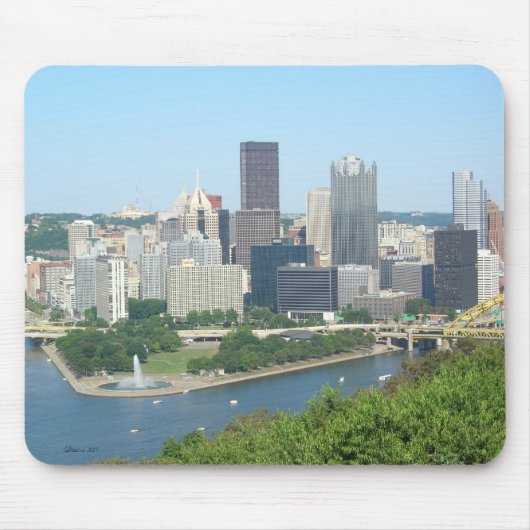 Pittsburgh Mousepad Muismat (Voorkant)