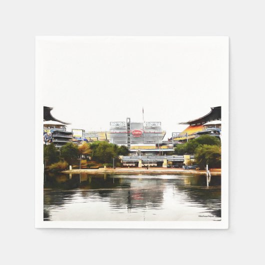Pittsburgh Napkins Servet (Voorkant)