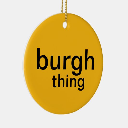 Pittsburgh Ornament (burgh-ding) (Rechts)