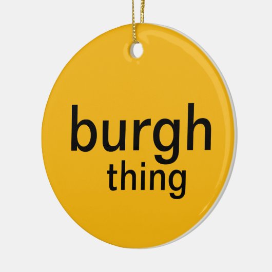 Pittsburgh Ornament (burgh-ding) (Links)
