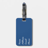 Pittsburgh, PA Bagagelabel (Achterkant verticaal)