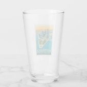 Pittsburgh, PA | Bird's Eye Uitzicht Glas (Achterkant)