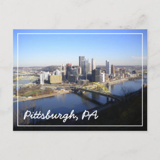 Pittsburgh, PA Briefkaart