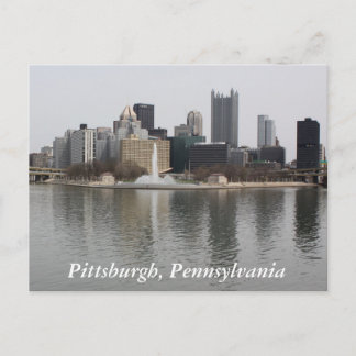 Pittsburgh, PA-briefkaart Briefkaart