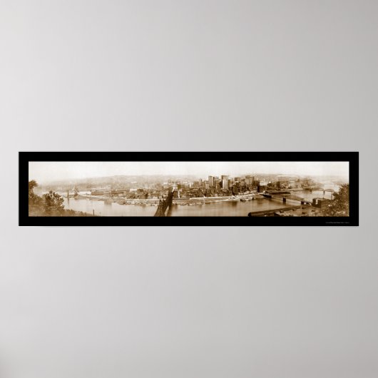 Pittsburgh, PA Foto 1920 Poster (Voorkant)