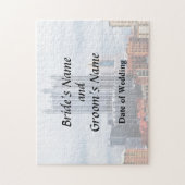 Pittsburgh PA Skyline Wedding Supplies Legpuzzel (Verticaal)