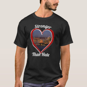 Pittsburgh PA Sterker dan Hate T-shirt