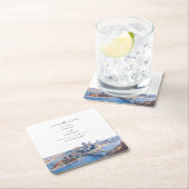 Pittsburgh Paper Onderzetter Save the Date (Insitu)