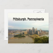 Pittsburgh, Pennsylvania Briefkaart (Voorkant / Achterkant)