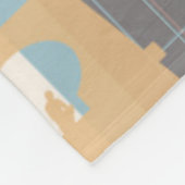 Pittsburgh, Pennsylvania | City Skyline Fleece Deken (Hoek)