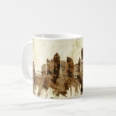 Pittsburgh Pennsylvania Cityscape Koffiemok (Voorkant links)