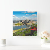 Pittsburgh Pennsylvania Duquesne Inline Uitzicht   Vierkante Klok (Huis)