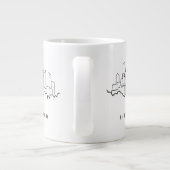 Pittsburgh Pennsylvania Extra Grote Beker (Achterkant)