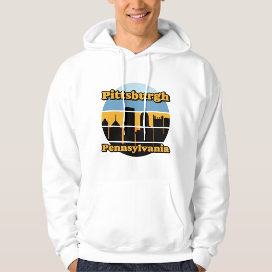Pittsburgh, Pennsylvania Hoodie (Voorkant)