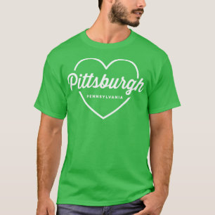 Pittsburgh Pennsylvania Liefde T-shirt