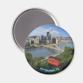 Pittsburgh Pennsylvania Magnet (Recto/Verso)