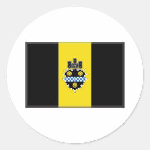 Pittsburgh Pennsylvania Ronde Sticker