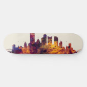 Pittsburgh Pennsylvania Skyline Skateboard (Horizontaal)