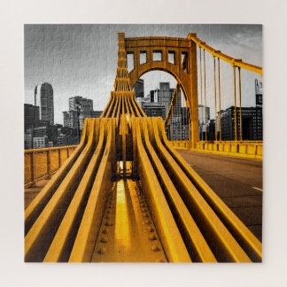 Pittsburgh Pennsylvania Steel City Skyline Bridge Legpuzzel