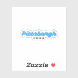 Pittsburgh Pennsylvania Sticker