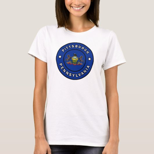 Pittsburgh Pennsylvania T-shirt (Voorkant)