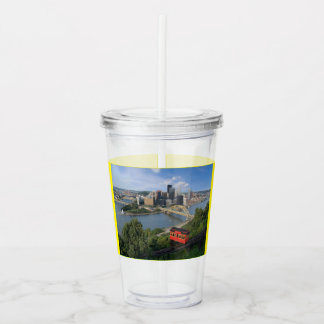 Pittsburgh Pennsylvania Tumbler Acryl Drinkbeker