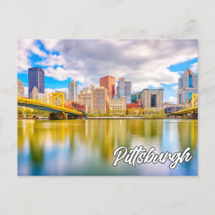 Pittsburgh, Pennsylvania, Verenigde Staten Briefkaart