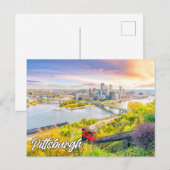 Pittsburgh, Pennsylvania, Verenigde Staten Briefkaart (Voorkant / Achterkant)