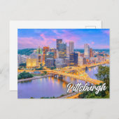 Pittsburgh, Pennsylvania, Verenigde Staten Briefkaart (Voorkant / Achterkant)