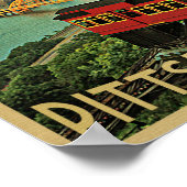 Pittsburgh Poster Vintage Travel Duquesne Inline (Hoek)