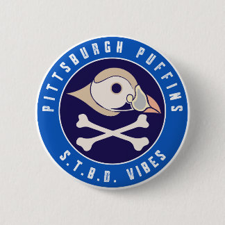 Pittsburgh Puffins S.T.B.D. Vibes Ronde Button 5,7 Cm