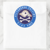 Pittsburgh Puffins S.T.B.D. Vibes Ronde Sticker (Tas)