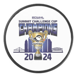 Pittsburgh Puffins Summit Challenge Cup kampioenen Hockey Puck