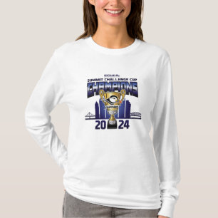 Pittsburgh Puffins Summit Challenge Cup kampioenen T-shirt