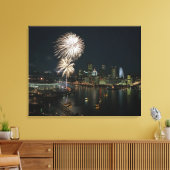 Pittsburgh RARE ! - Impression murale en toile (Insitu(Salon))