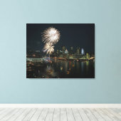 Pittsburgh RARE ! - Impression murale en toile (Insitu (Plancher de Bois))