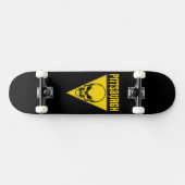 Pittsburgh Skull Skateboard (Horizontaal)
