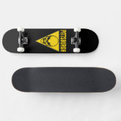 Pittsburgh Skull Skateboard (Horizontaal)
