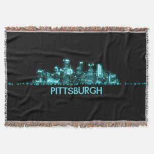 Pittsburgh Skyline Deken
