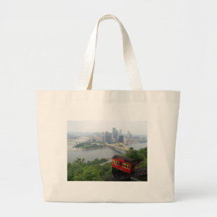 Pittsburgh Skyline Grote Tote Bag