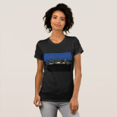 Pittsburgh Skyline in Dusk T-shirt (Voorkant volledig)