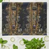 PITTSBURGH SKYLINE KITCHEN TOWEL TERRIBLE THEEDOEK (Gevouwen)