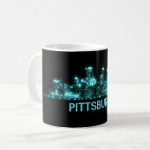 Pittsburgh Skyline Koffiemok (Voorkant links)