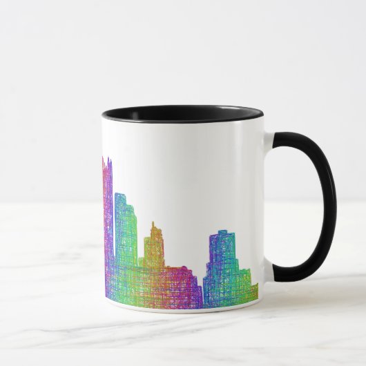 Pittsburgh skyline koffiemok (Rechts)
